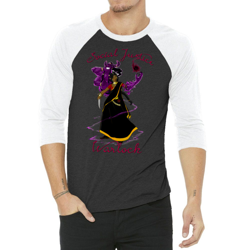 Social Justice Warlock 3/4 Sleeve Shirt by raizagretich | Artistshot