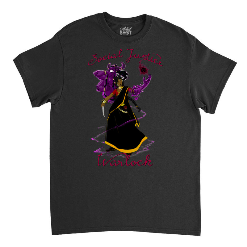 Social Justice Warlock Classic T-shirt by raizagretich | Artistshot