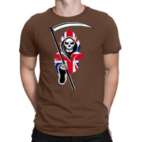 British Racing Grim Reaper T-shirt | Artistshot