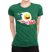 Egg Bacon Buddies Ladies Fitted T-shirt | Artistshot