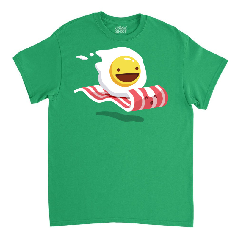 Egg Bacon Buddies Classic T-shirt by metheojerupe | Artistshot