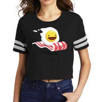 Egg Bacon Buddies Scorecard Crop Tee | Artistshot