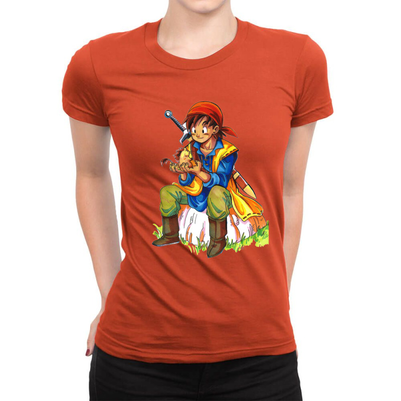 Dragon Quest 8 Ladies Fitted T-Shirt by gorarihujalaa | Artistshot