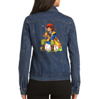 Dragon Quest 8 Ladies Denim Jacket | Artistshot