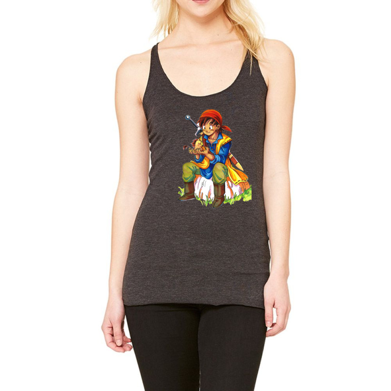 Dragon Quest 8 Racerback Tank by gorarihujalaa | Artistshot