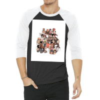 Everybody In The Stairs 3/4 Sleeve Shirt | Artistshot