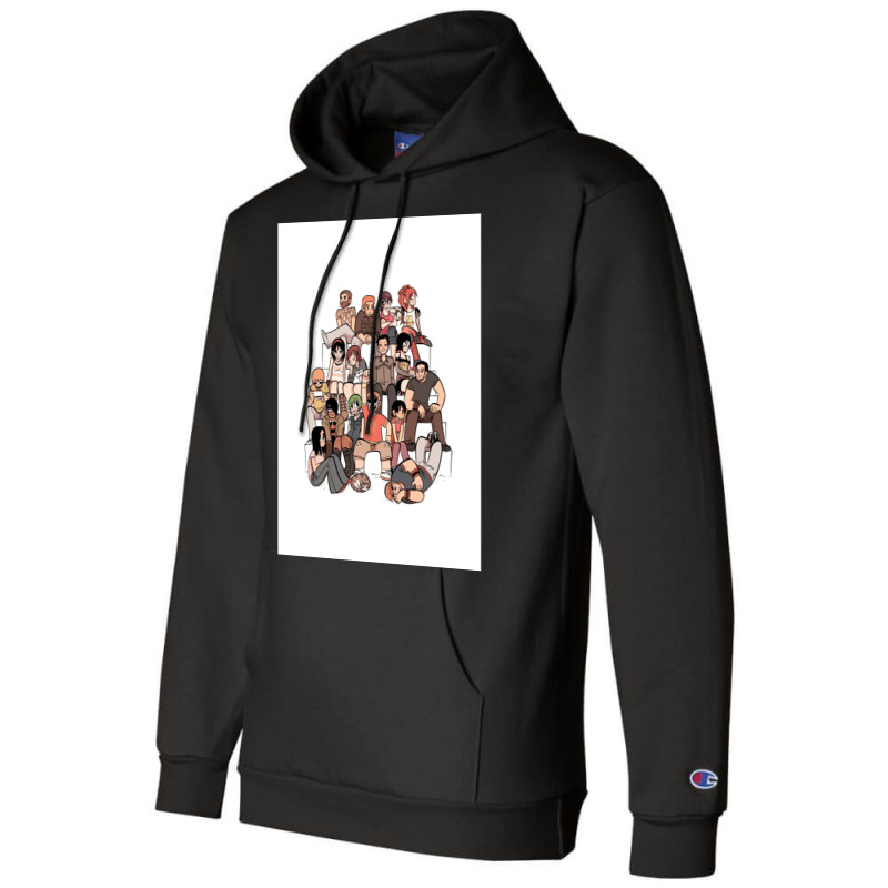 Everybody In The Stairs Champion Hoodie | Artistshot