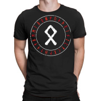 Viking Rune Othala Runic Circle Norse Mythology Ce T-shirt | Artistshot