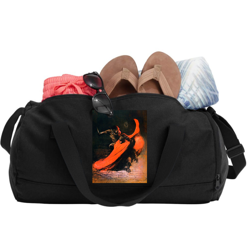 Frank Frazetta   Conan The Barbarian 1 Duffel Bag by wollapgali | Artistshot