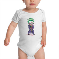 Joker (dc)  (low Poly Abstract) Fanart (zoomout Effect) Baby Bodysuit | Artistshot