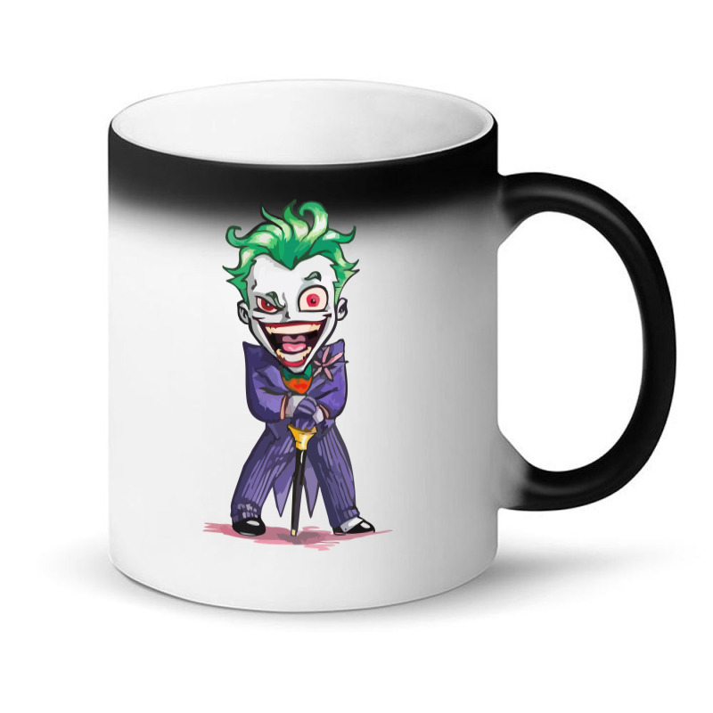 Joker (dc)  (low Poly Abstract) Fanart (zoomout Effect) Magic Mug | Artistshot