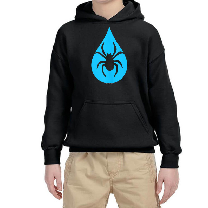 Water Droplet Spider Waterspider Coworker Swagazon Youth Hoodie by karynadreck | Artistshot