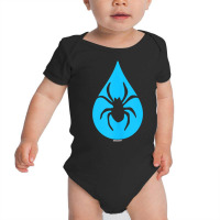 Water Droplet Spider Waterspider Coworker Swagazon Baby Bodysuit | Artistshot