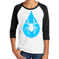 Water Droplet Spider Waterspider Coworker Swagazon Youth 3/4 Sleeve | Artistshot