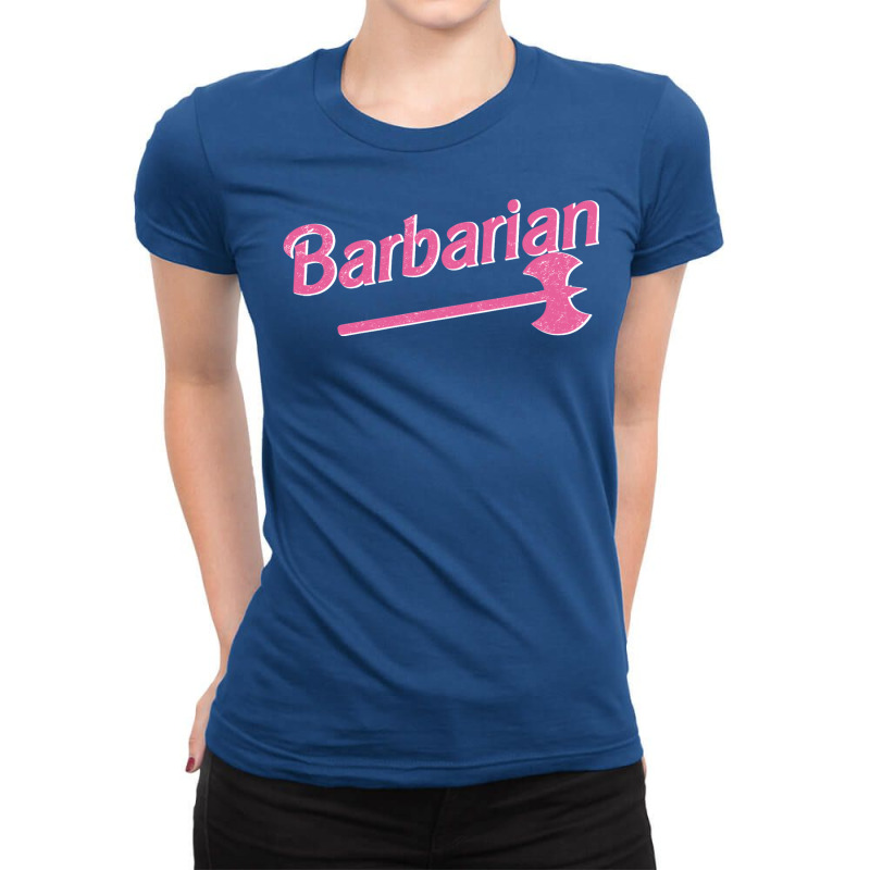 D&d  Barbarian Class Ladies Fitted T-Shirt by massudcoilsh | Artistshot