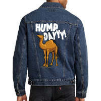 Camel Dromedary Dessert Animal Gift I Camel Its Hu Men Denim Jacket | Artistshot