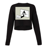 Definitely Not A Mimic 2 Cropped Sweater | Artistshot