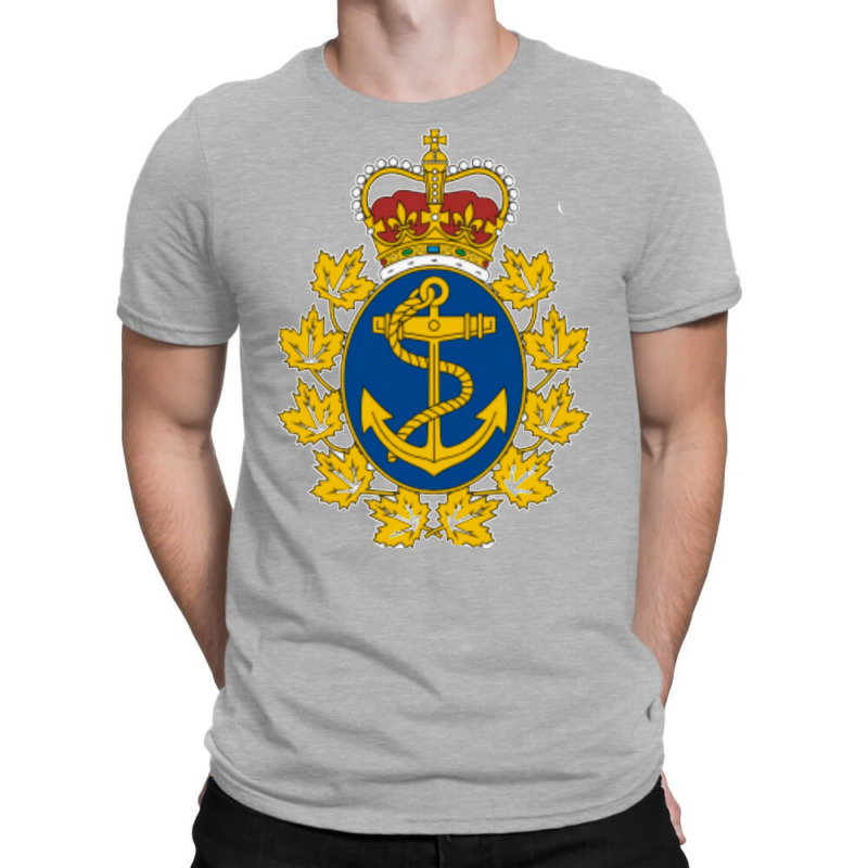 Canadian Navel Coat Of Arms 01 T-shirt | Artistshot