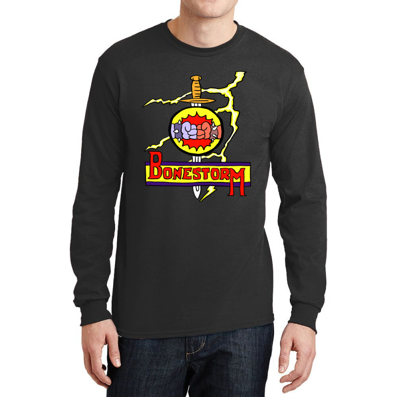 Simpsons Bonestorm Long Sleeve Shirts | Artistshot