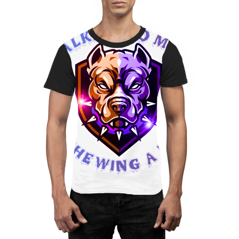 Chewing A Bone Graphic T-shirt | Artistshot