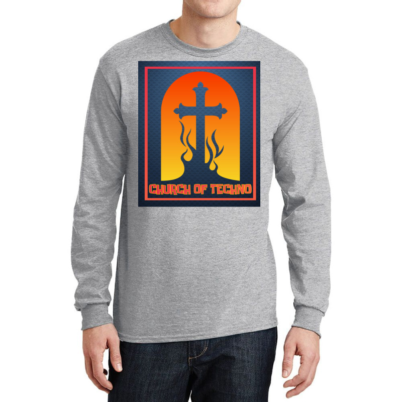 Church Of Techno Long Sleeve Shirts | Artistshot