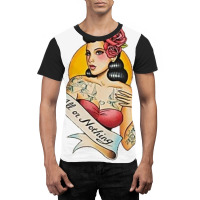 All Or Nothing Vintage Tattoo Graphic T-shirt | Artistshot