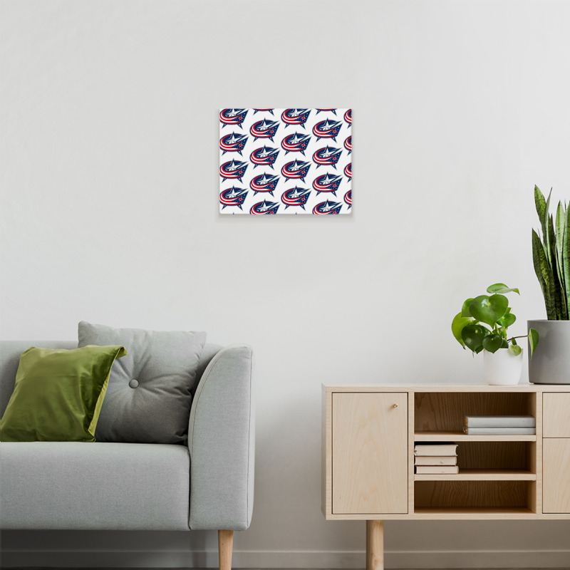 The Columbus,blue,jackets, Metal Print Horizontal | Artistshot