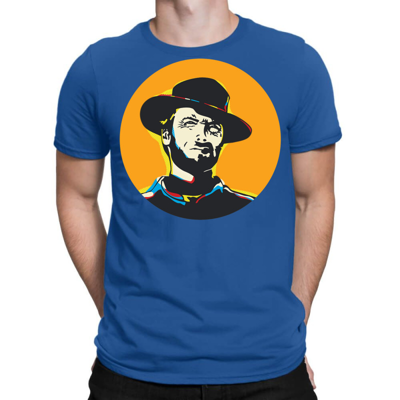 Clint Eastwood Pop Art Portrait T-shirt | Artistshot