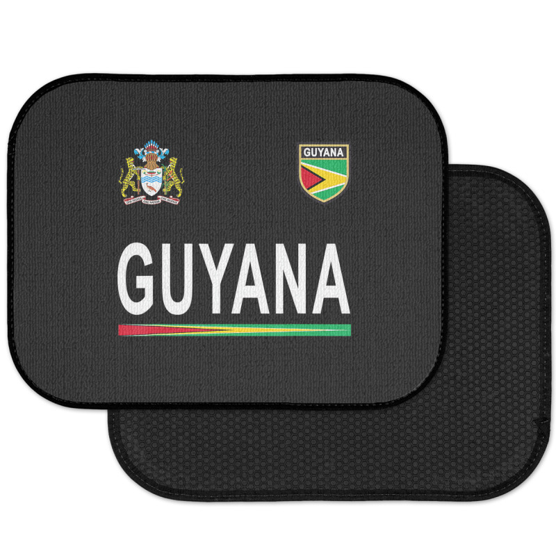 Guyana Cheer Jersey 2017 Football Guyana T Shirt Rear Car Mat By Dong ...