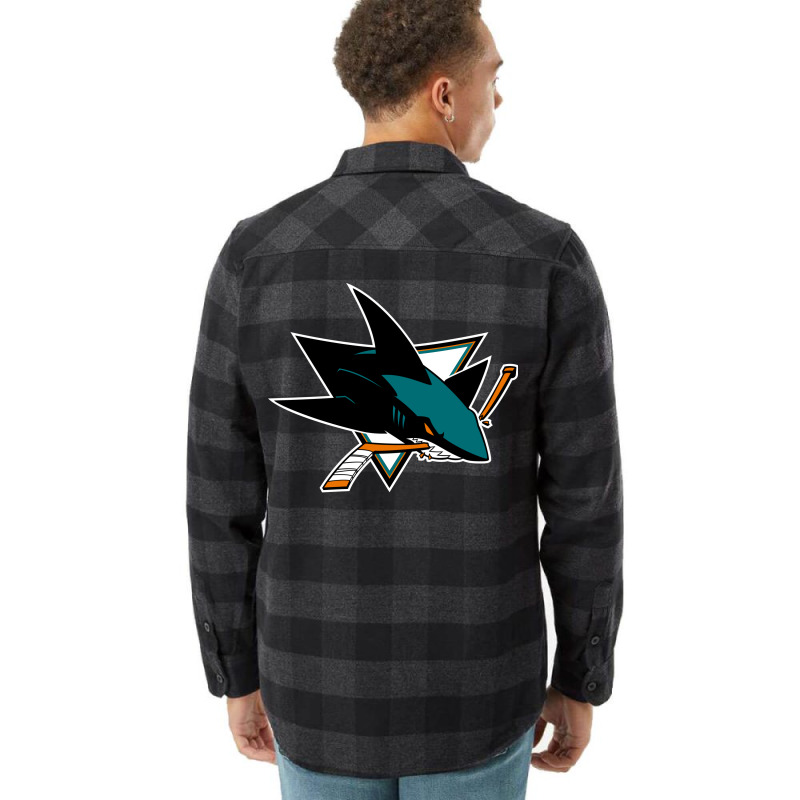 The,sanjosesharks, Flannel Shirt | Artistshot