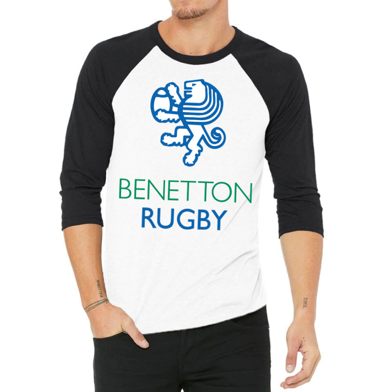 Benetton,rugby 3/4 Sleeve Shirt | Artistshot