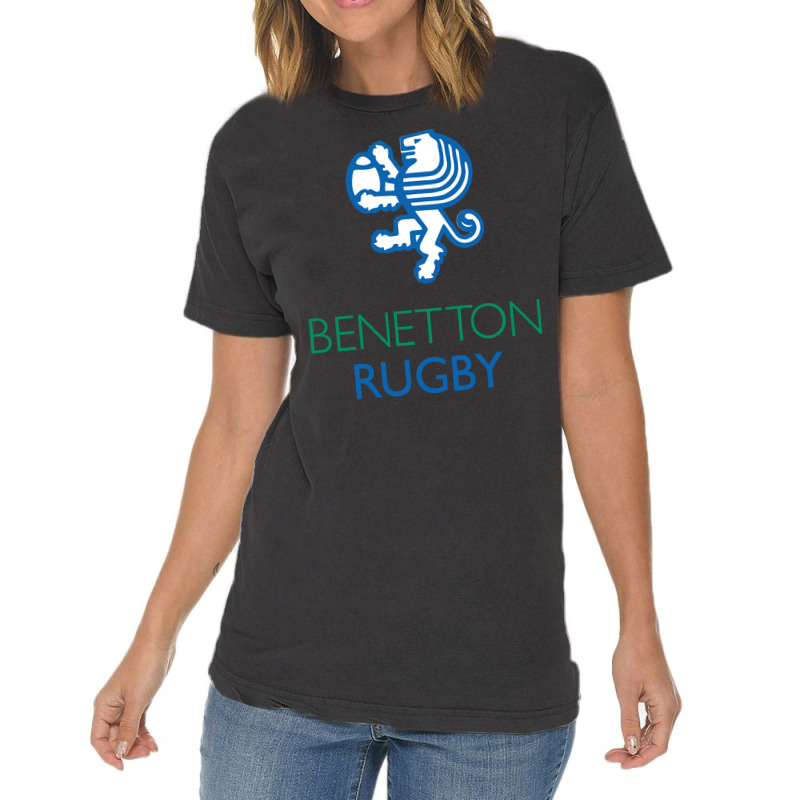 Benetton,rugby Vintage T-shirt | Artistshot