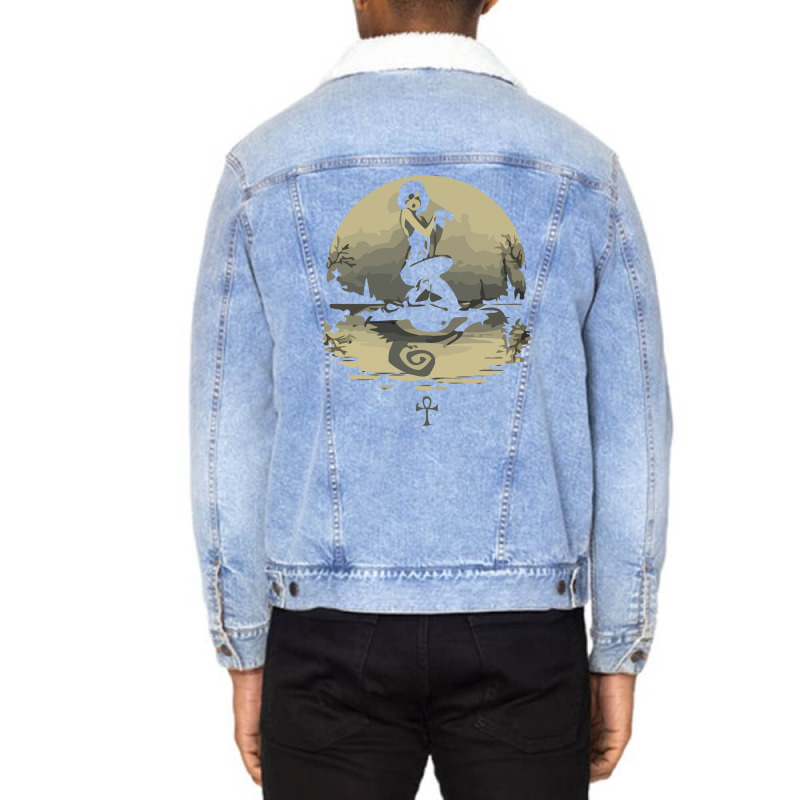 Sailing With Death Unisex Sherpa-lined Denim Jacket | Artistshot