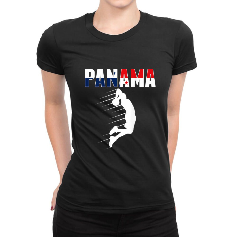 Proud Panama Basketball Fans Jersey - Panamanian F Ladies Fitted T-Shirt by SusanLynnHartmann | Artistshot