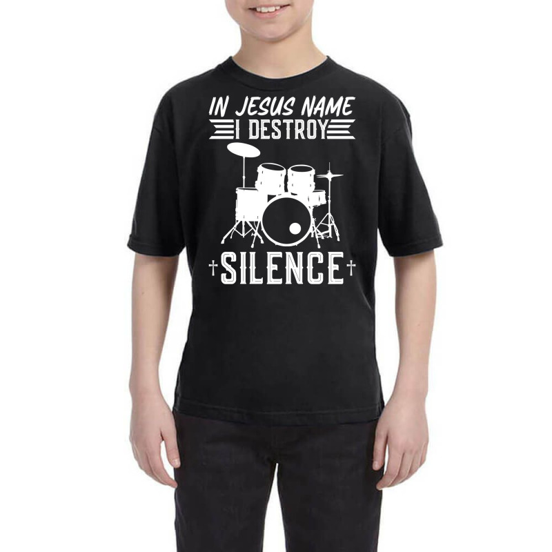 In Jesus Name I Destroy Silence, Christian Worship Youth Tee by ardylanda | Artistshot