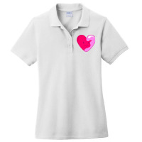 Cute Heart Ladies Polo Shirt | Artistshot