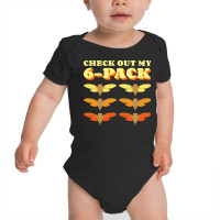 Invasion T  Shirt Check Out My Six Pack Cicada Pun Hilarious Design Gr Baby Bodysuit | Artistshot