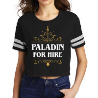 Paladin For Hire Scorecard Crop Tee | Artistshot