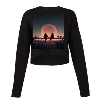 Love Sunset Cropped Sweater | Artistshot