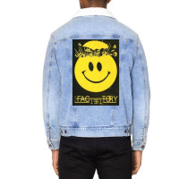 Factory 91 Old School Rave Flyer Unisex Sherpa-lined Denim Jacket | Artistshot