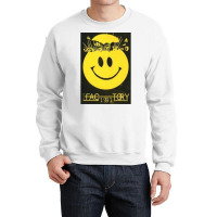 Factory 91 Old School Rave Flyer Crewneck Sweatshirt | Artistshot