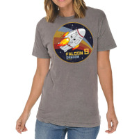 Falcon 9   Dragon Vintage Style T Shirt Vintage T-shirt | Artistshot