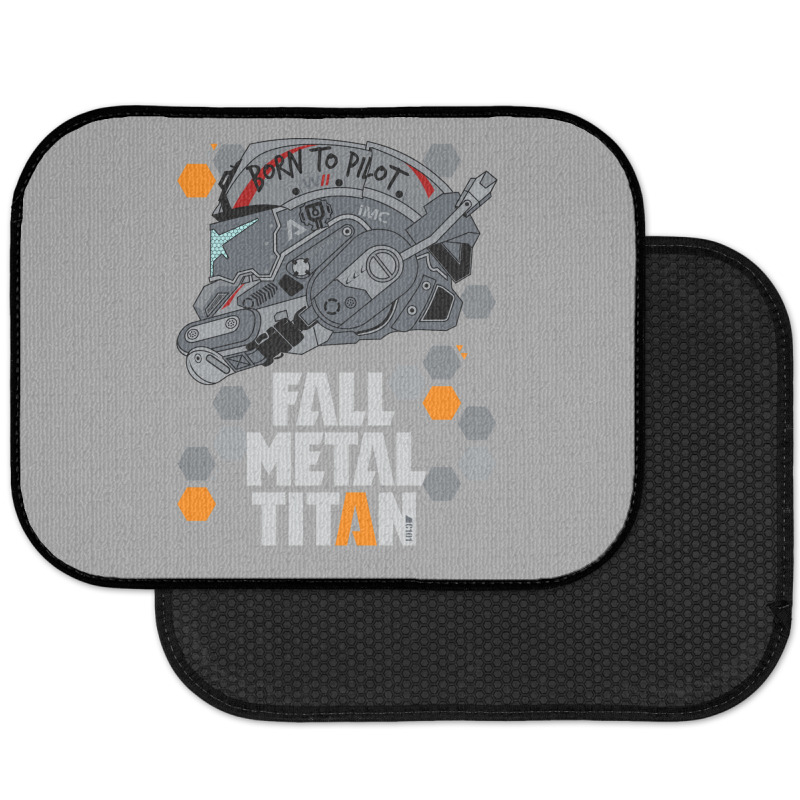 Fall Metal Titan Rear Car Mat | Artistshot