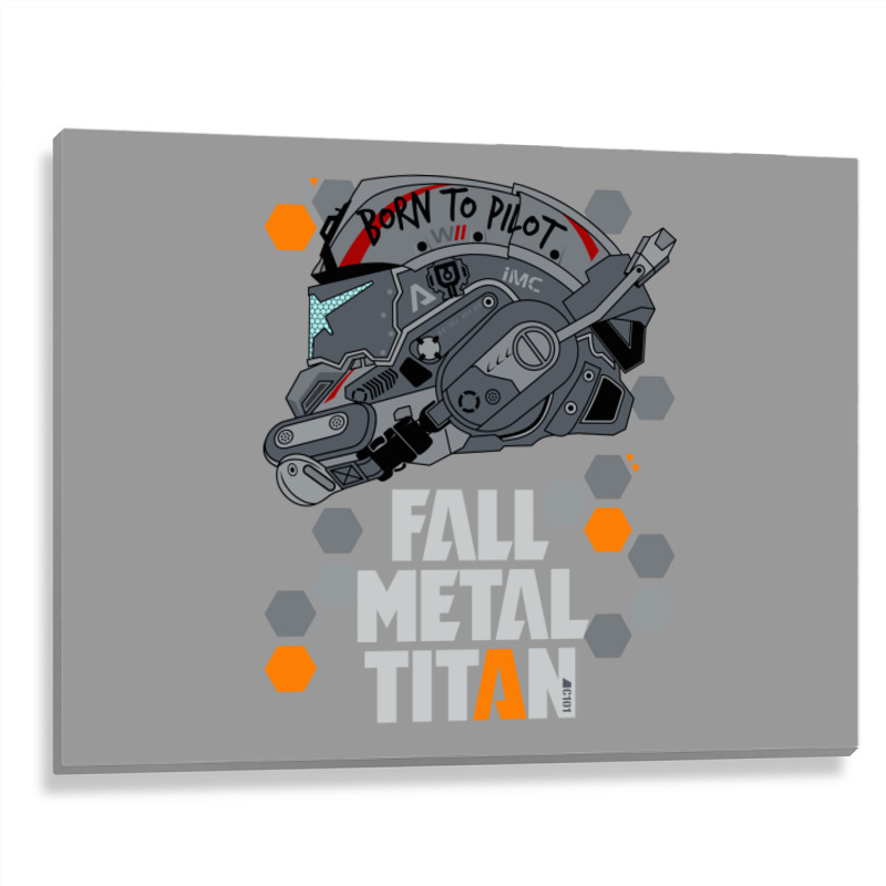 Fall Metal Titan Metal Print Horizontal | Artistshot