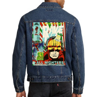 Fantasy Fm Flyer Men Denim Jacket | Artistshot