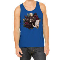 Warlock Class D20   Tabletop Gaming Dice Tank Top | Artistshot