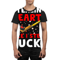 Hockey Stick Stealing Heart Like I Steal Pucks Val Graphic T-shirt | Artistshot