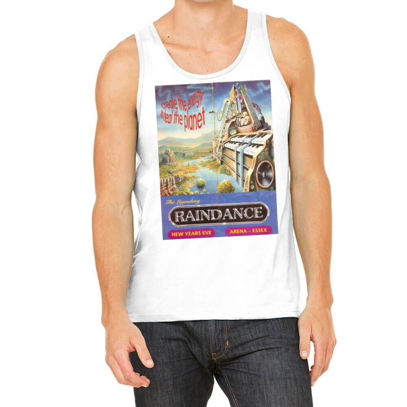 Raindance 90's Rave Flyer Tank Top by gholamisaqif | Artistshot