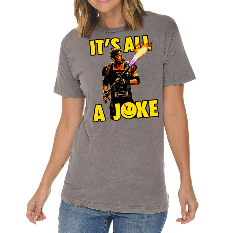 Its All A Joke 1 Vintage T-Shirt by tcgirging | Artistshot