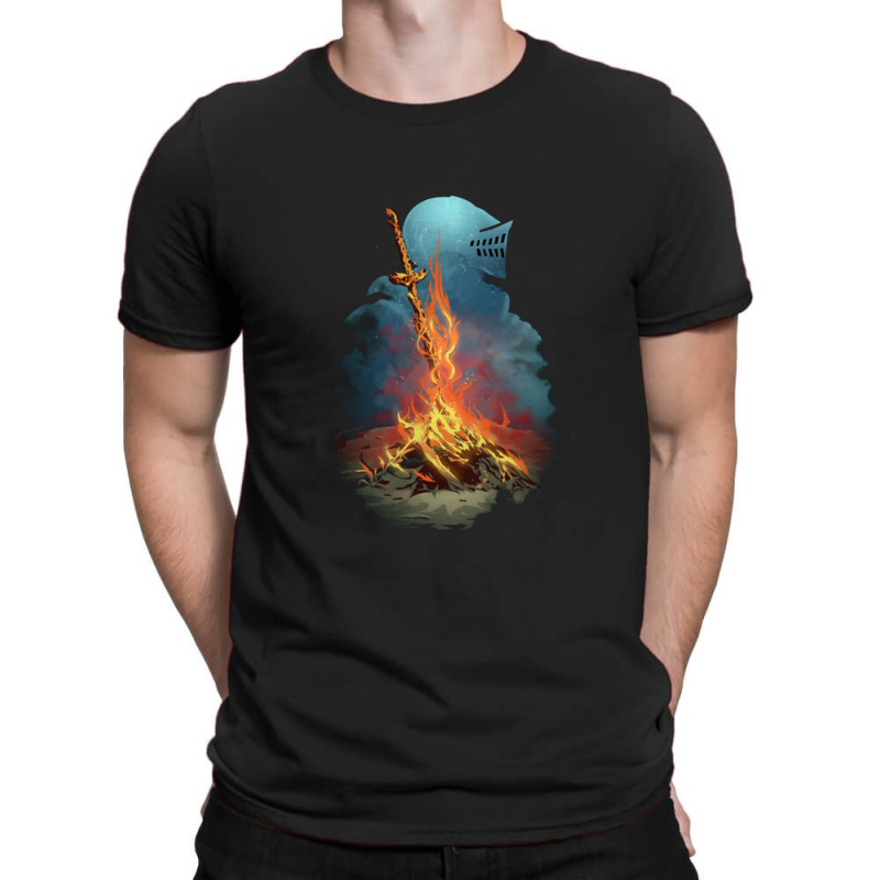 Souls Bonfire T-Shirt by LisaRMcFarland | Artistshot